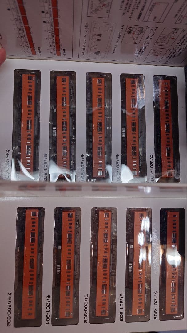 マ*ど様 鉄コレ 国鉄201系中央線900番代試作編成A,B10両セット