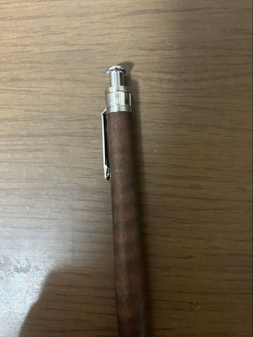 工房楔ウォルナット縮杢シャーペン0.5mm
