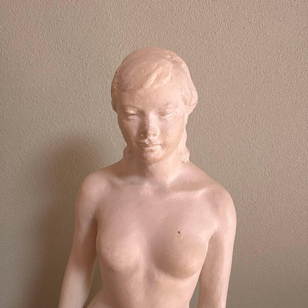 ⚠️最終値下げ⚠️さわやかな朝 山本稚彦 裸婦像 石膏 箱あり