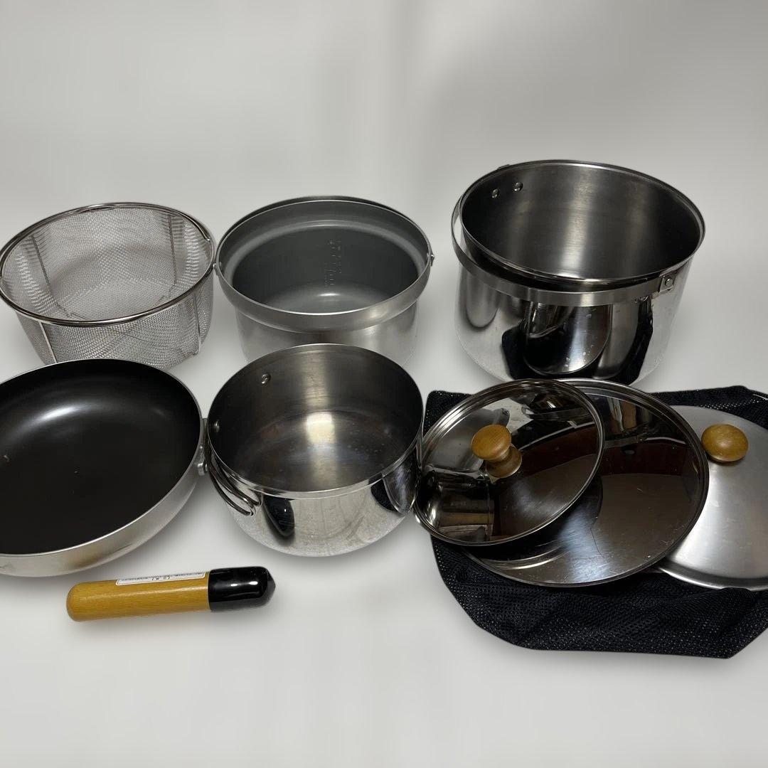 専用　UNIFLAME Fun5 DX クッカーセット ステンレス　ライスクッカ