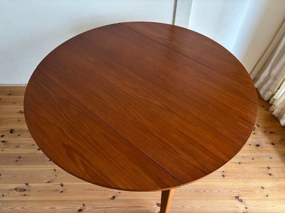 北欧ヴィンテージ　チーク　ドロップリーフテーブル