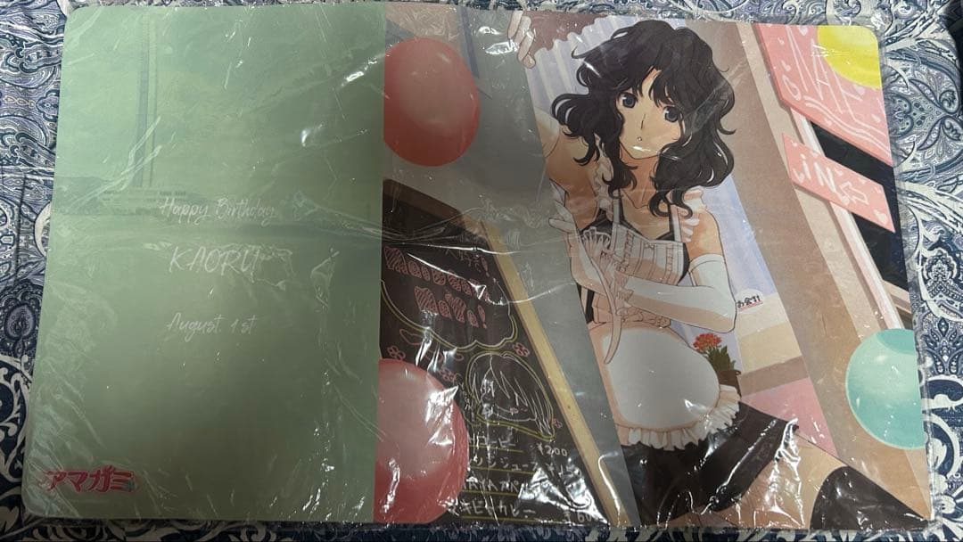 アマガミ 棚町薫　バースデーデスクマット　プレイマット