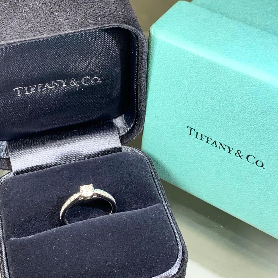 ティファニー　ハーモニー　プラチナ　ダイヤモンド　0.35ct エタニティリング