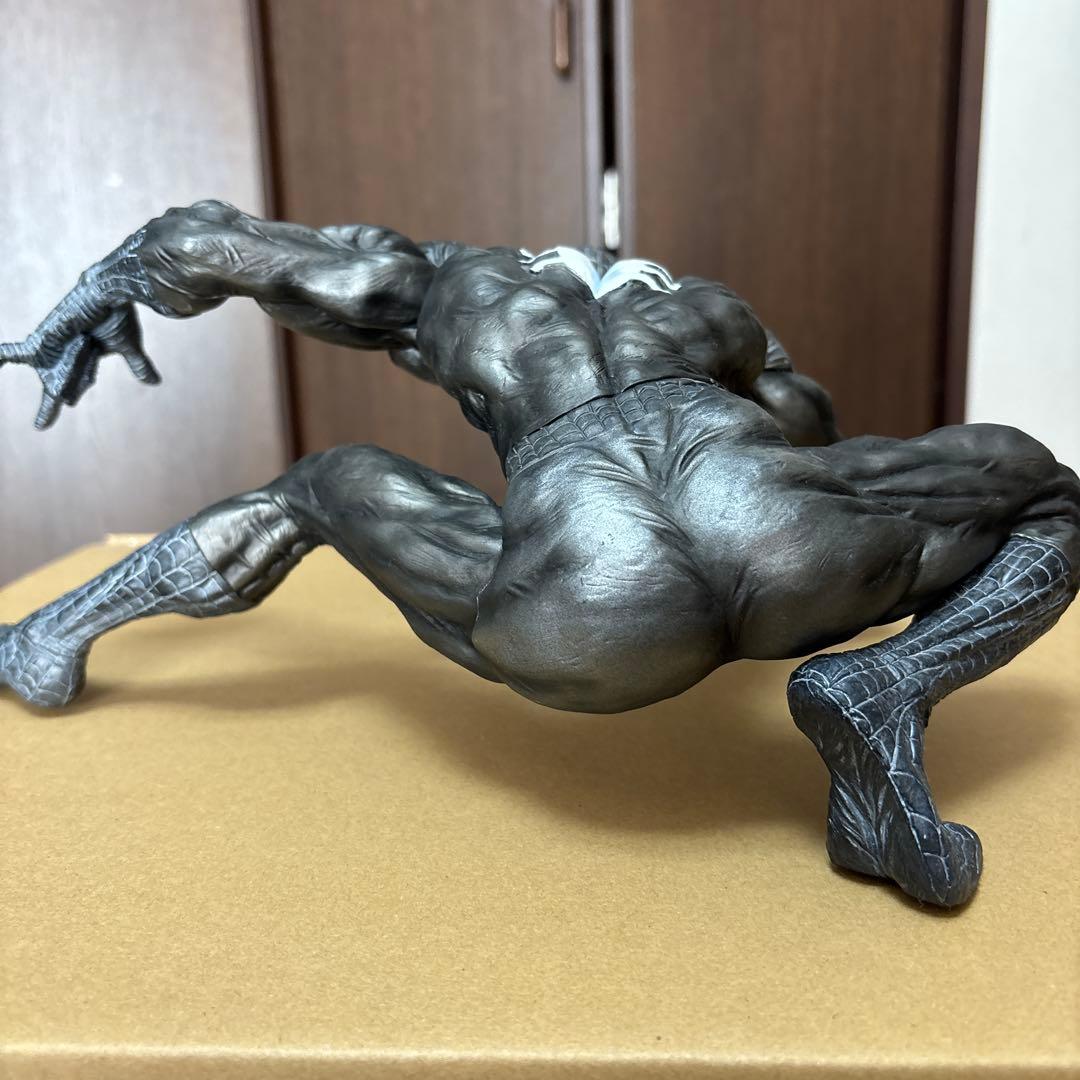 ソフビナル　スパイダーマン　black suit ver.