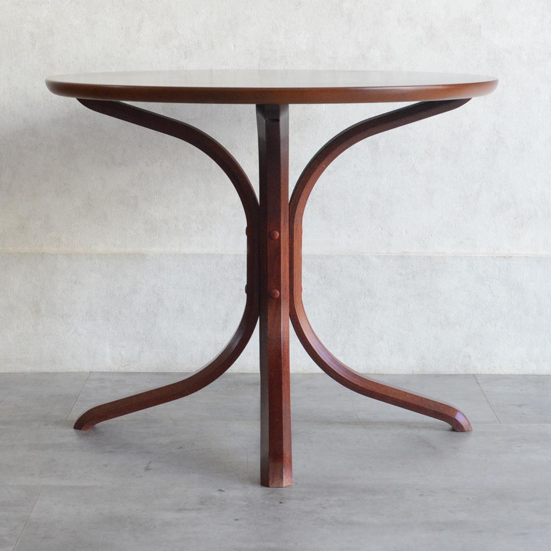 デンマーク 北欧ヴィンテージ ラウンド ローテーブル サイドテーブル 北欧家具