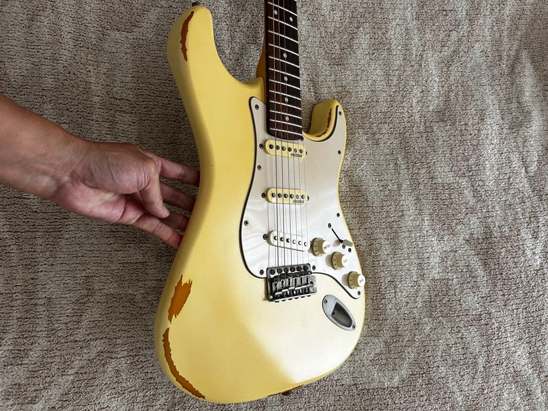 bubu様限定 ストラトキャスター レリック加工品Vintage ICON