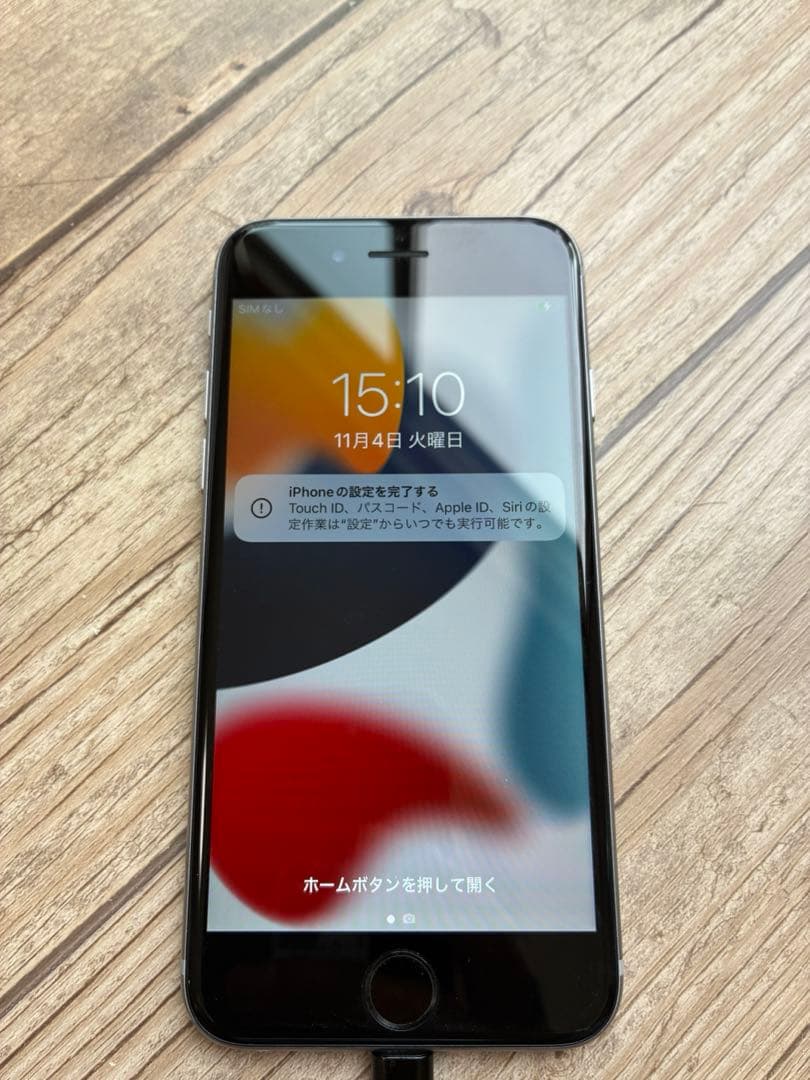 iPhone 6s バッテリー100%