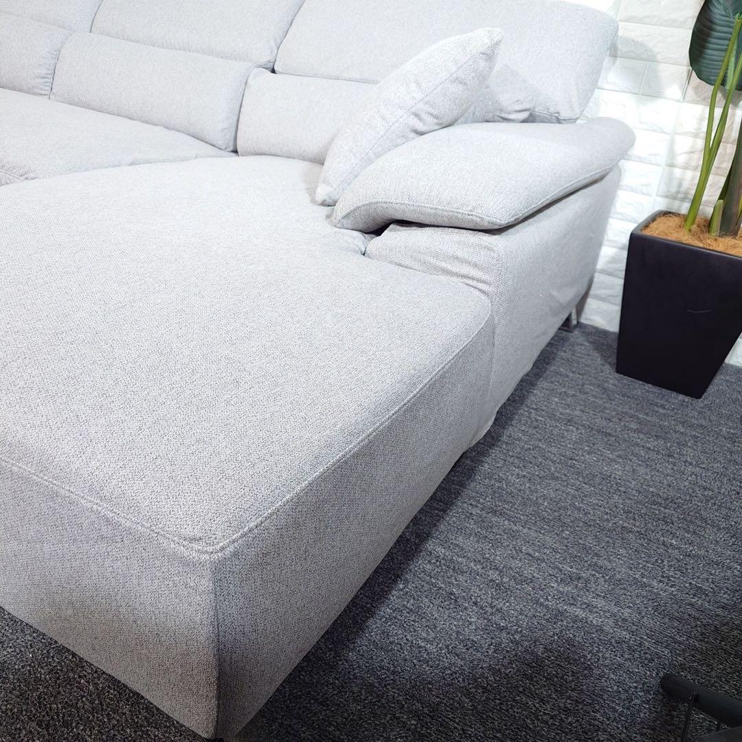 SOFALABO カウチソファー Celes セレス 3人掛け L字 C017