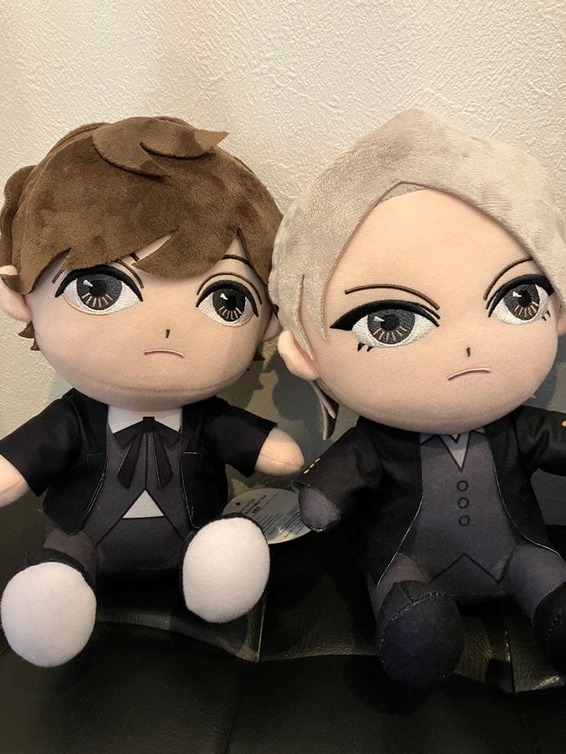 ROUND1限定　ラルク　おすわりぬいぐるみ＆マスコット＆ステッカー　フルコンプ