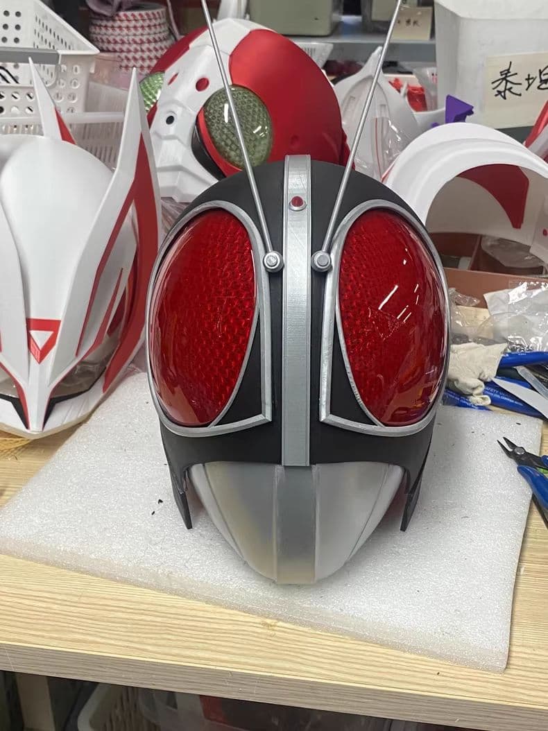 仮面ライダー BLACK RX マスク 1/1 大人着用可能 特撮コスプレ用