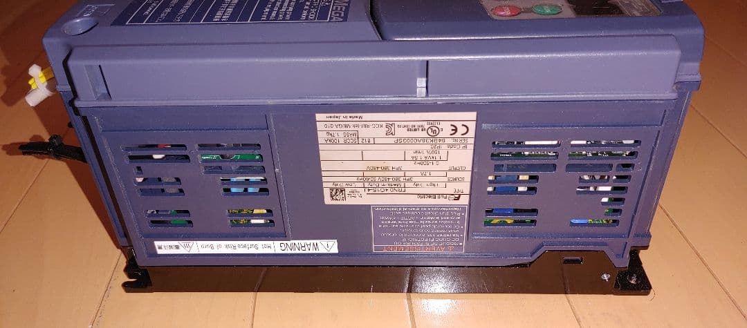 ⑤ 0.4　富士電機インバータ　FRN0.4G1S-4J