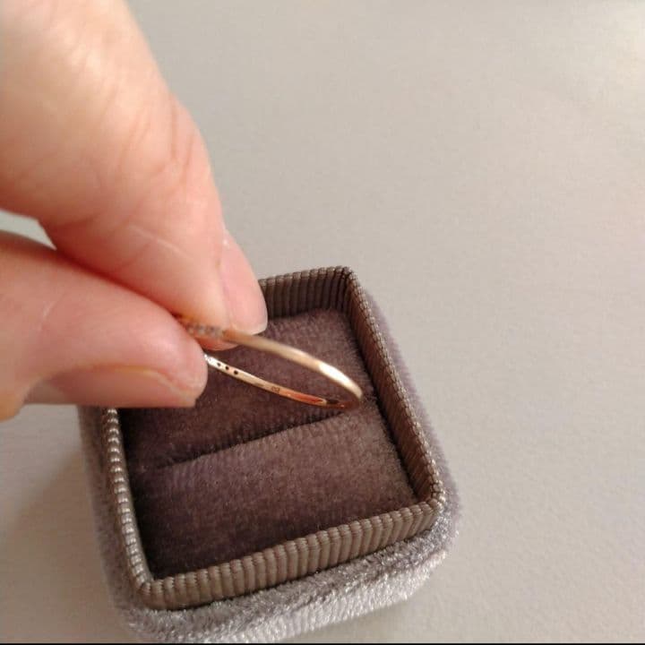 RAPA＊K18クリングダイヤモンドリング