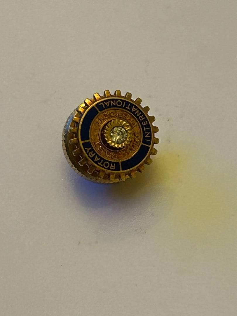 K18刻印あり バッジ ROTARY