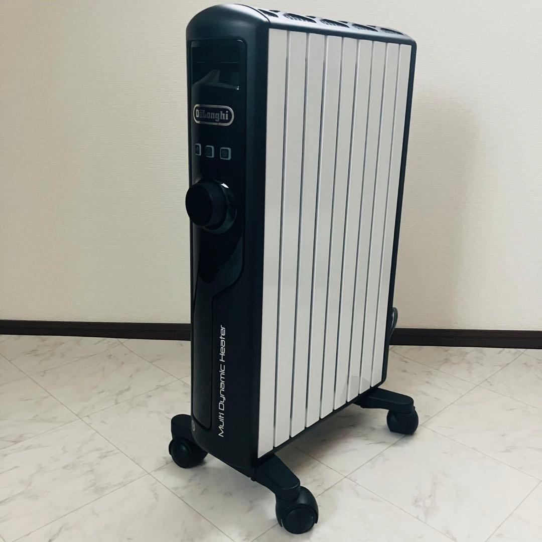 【美品】デロンギ マルチダイナミックヒーター オイルヒーター MDHS12-BK