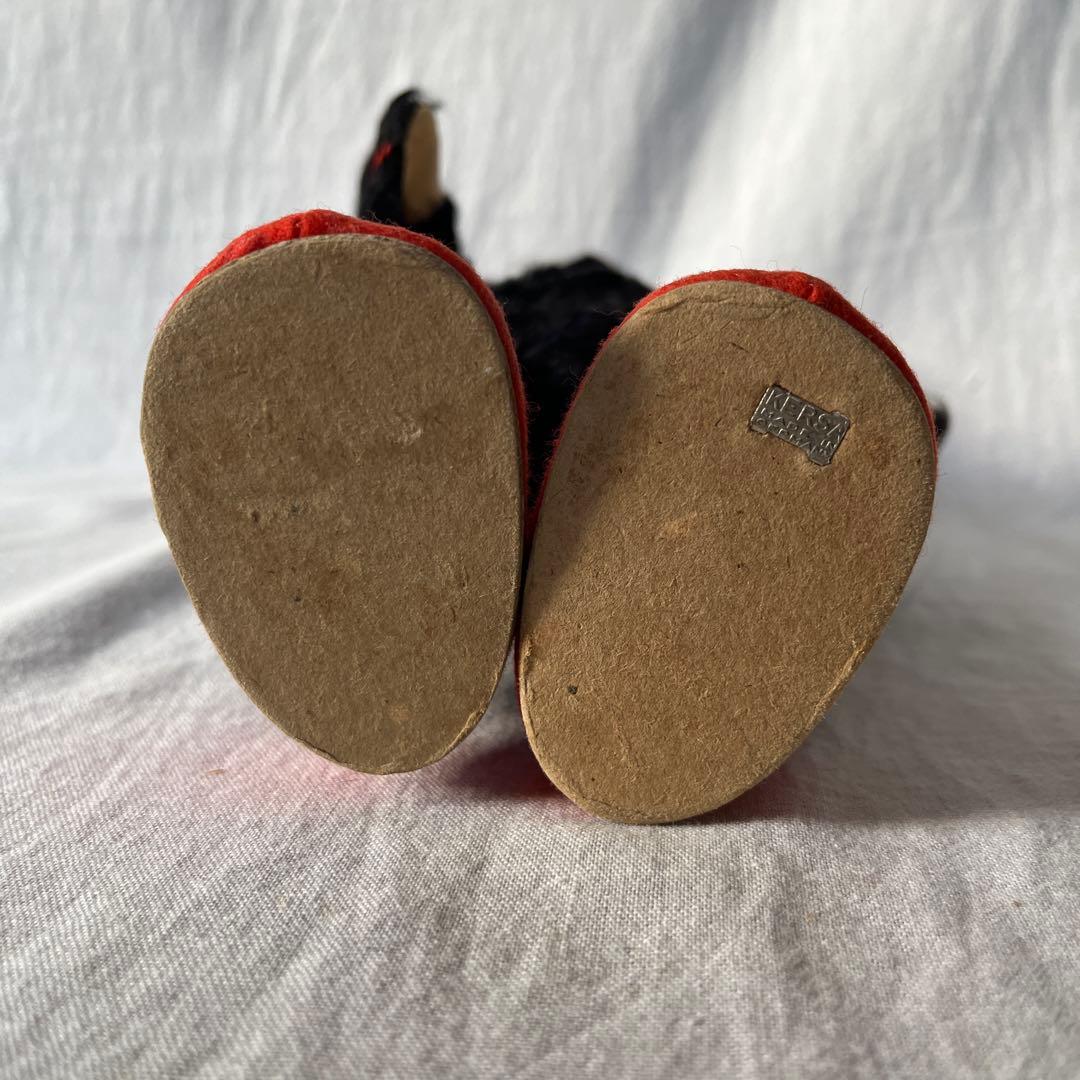 ドイツ　アンティーク　黒ねこ　kersa