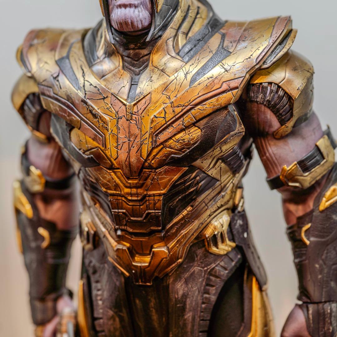 リペイント ダメージカスタム ホットトイズ サノス アベンジャーズ 1/6