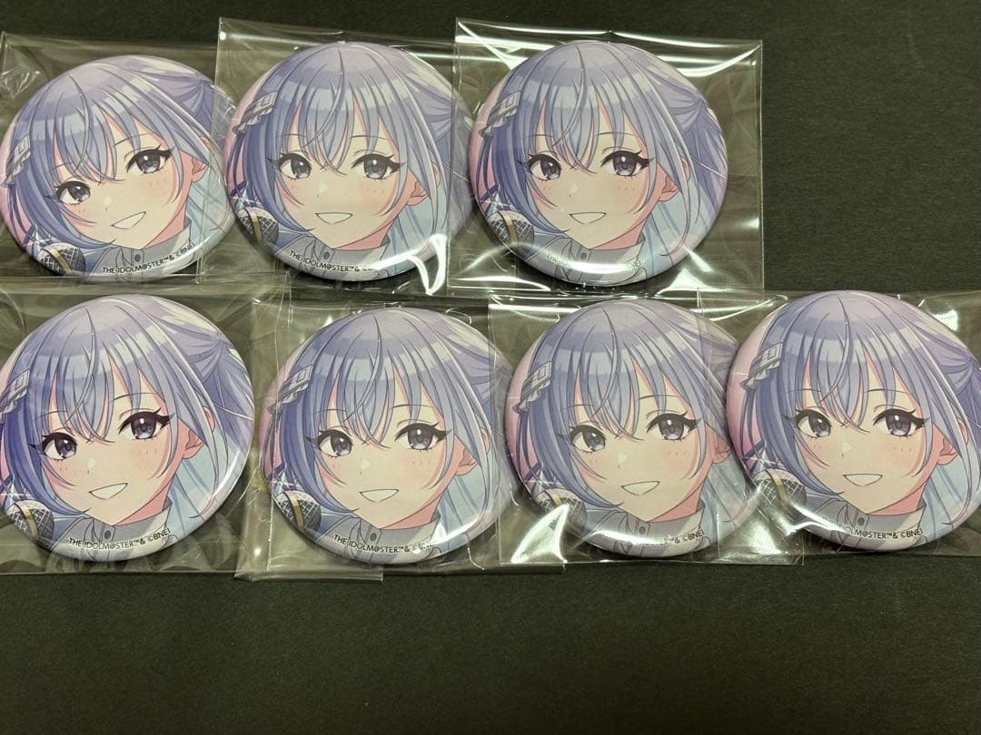 シャニマス　鈴木羽那　円環　缶バッジ７個