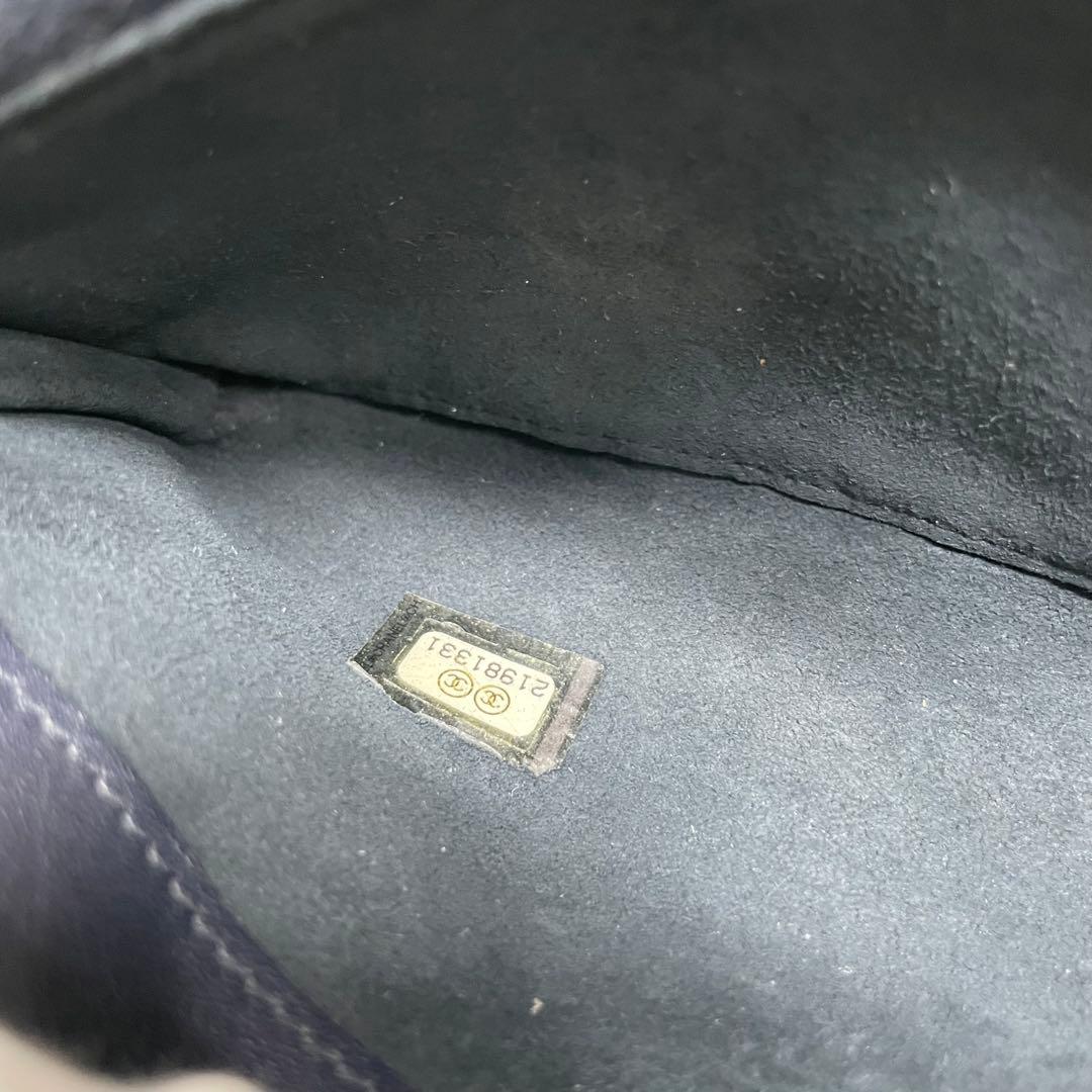 CHANEL ドーヴィル　ポシェット　デニムショルダーバッグ