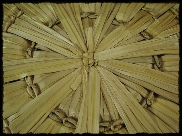 円座 5枚揃 茶道具 露地道具 網代 立礼 座布団 f316