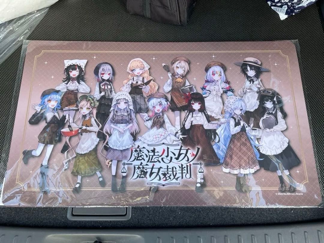 魔法少女ノ魔女裁判 プレミアムマルチラバーマット まのさば コラボカフェ