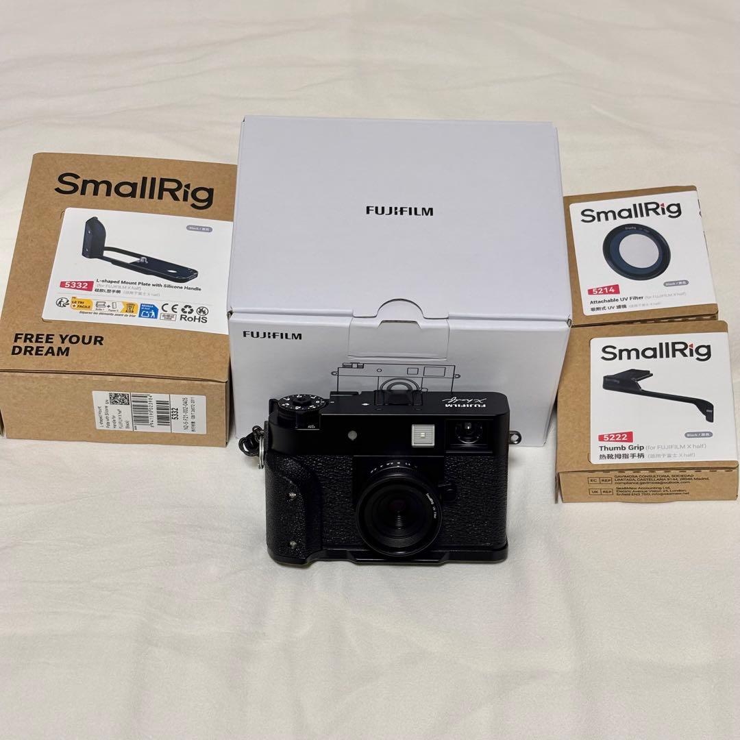 Fujifilm X Half X-HF1 ブラック SmallRigアクセサリ