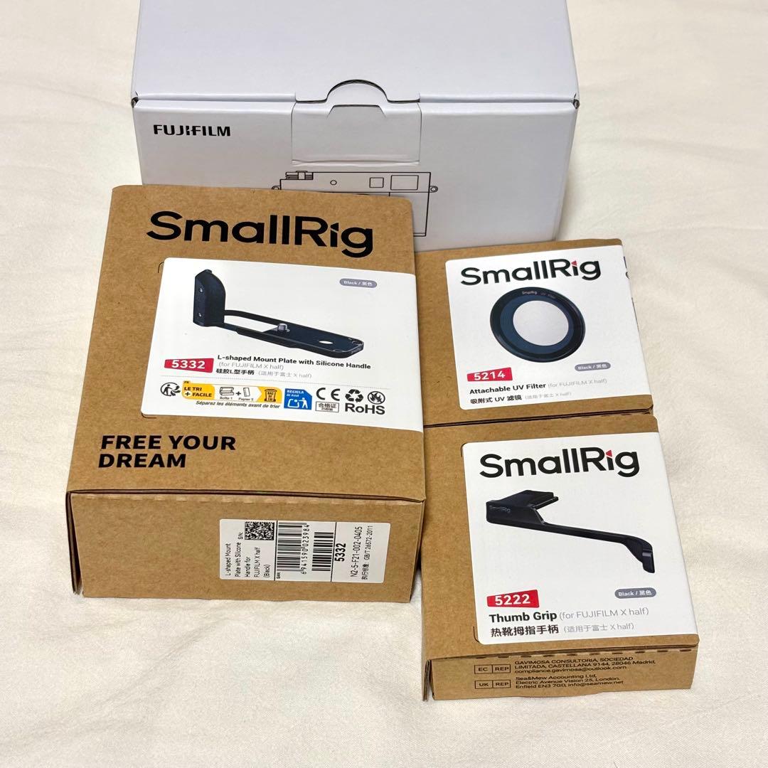 Fujifilm X Half X-HF1 ブラック SmallRigアクセサリ