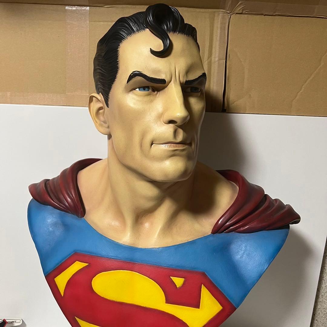 サイドショウ　SIDESHOW スーパーマン　ライフサイズバスト　検　バットマン
