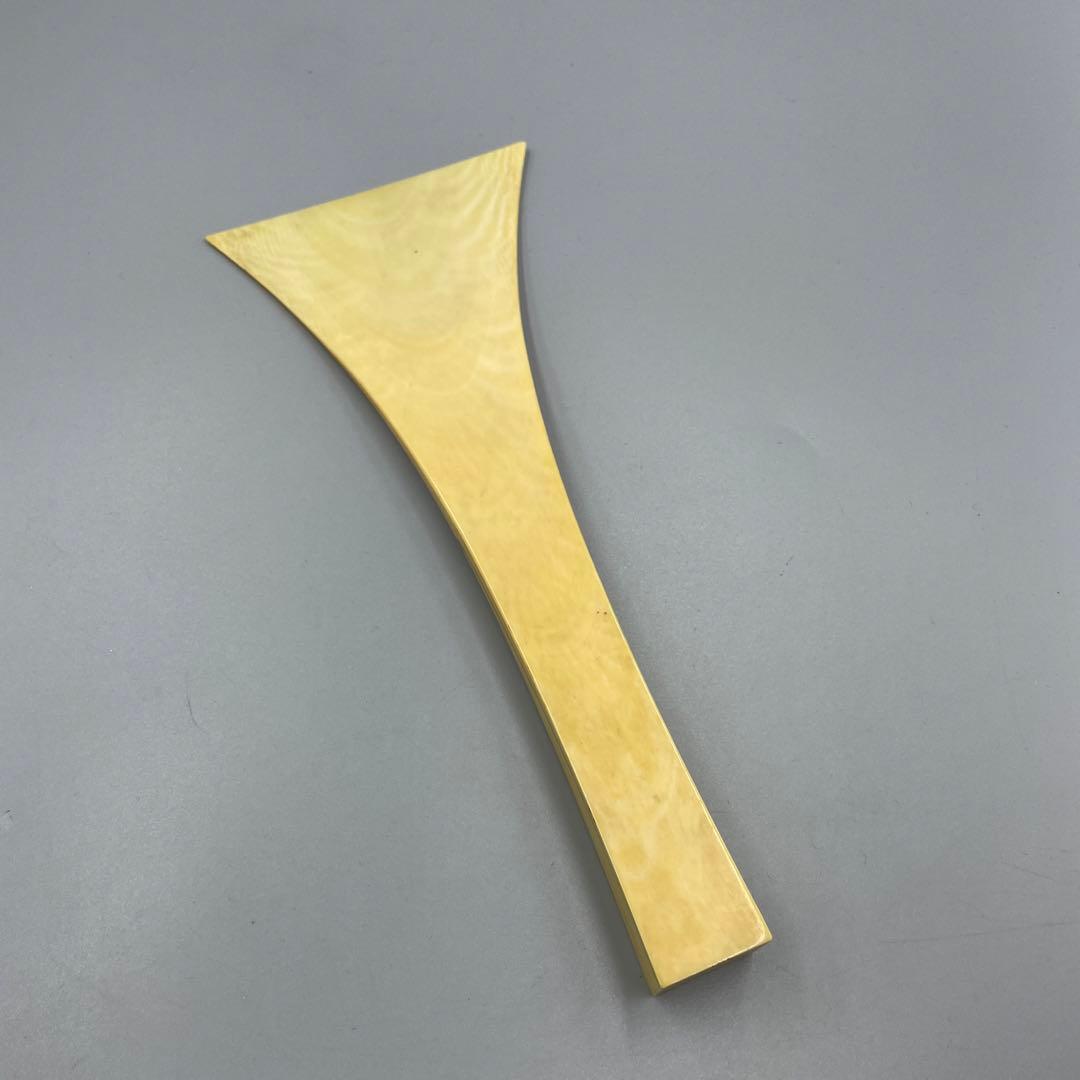 239ヴィンテージ 天然素材　三味線バチ　重さ約85g