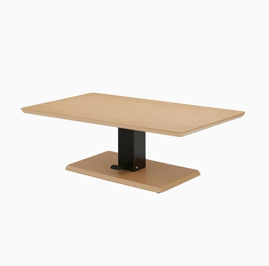 [お得] IDC 大塚家具 日本製 昇降式テーブル（ロータイプ）※匿名・送料込み