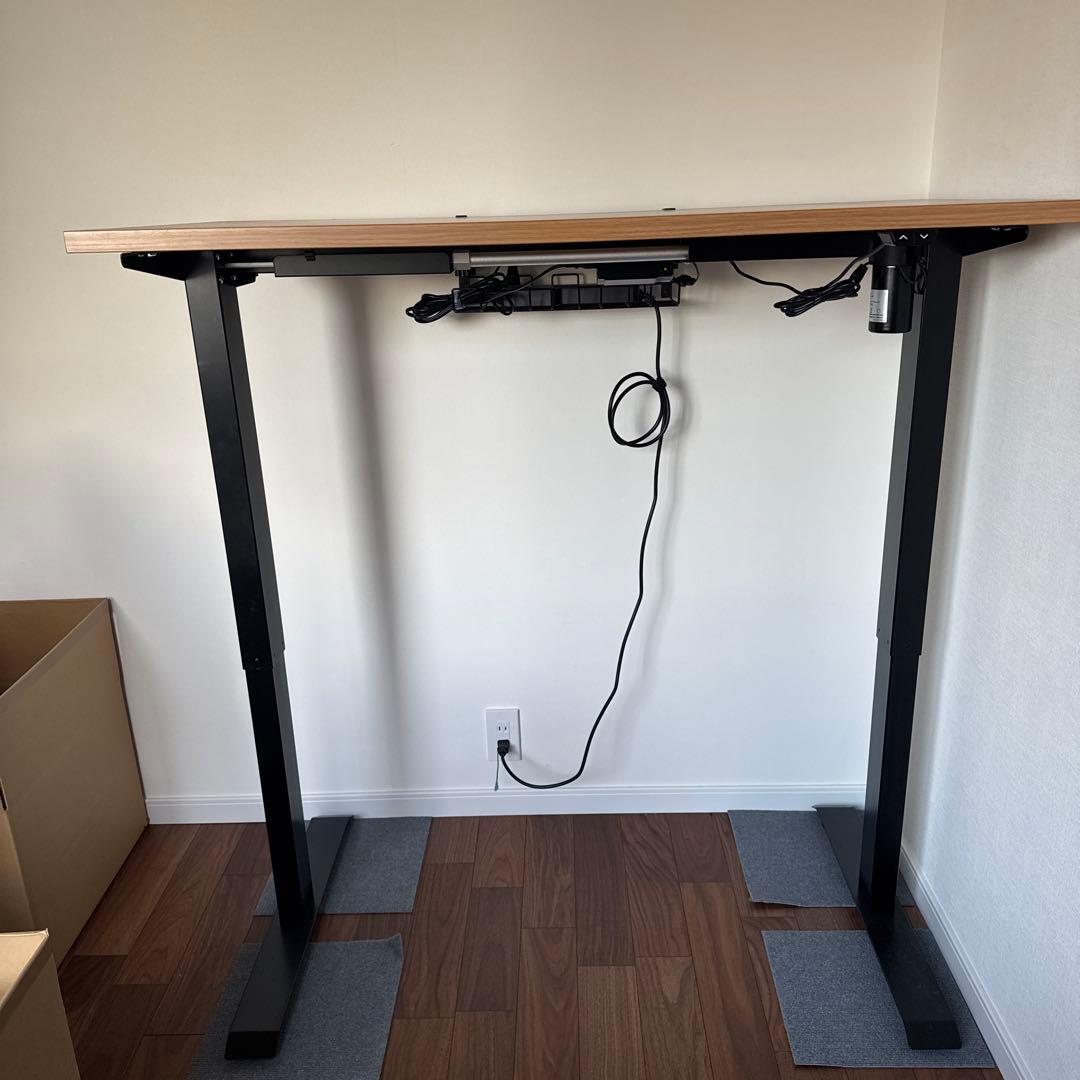 【超美品】電動昇降デスク　スタンディングデスク　ワークデスク