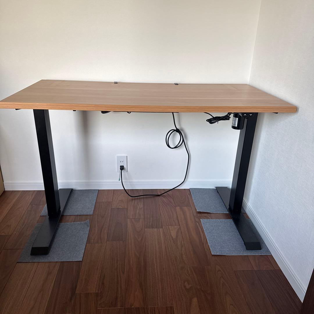 【超美品】電動昇降デスク　スタンディングデスク　ワークデスク