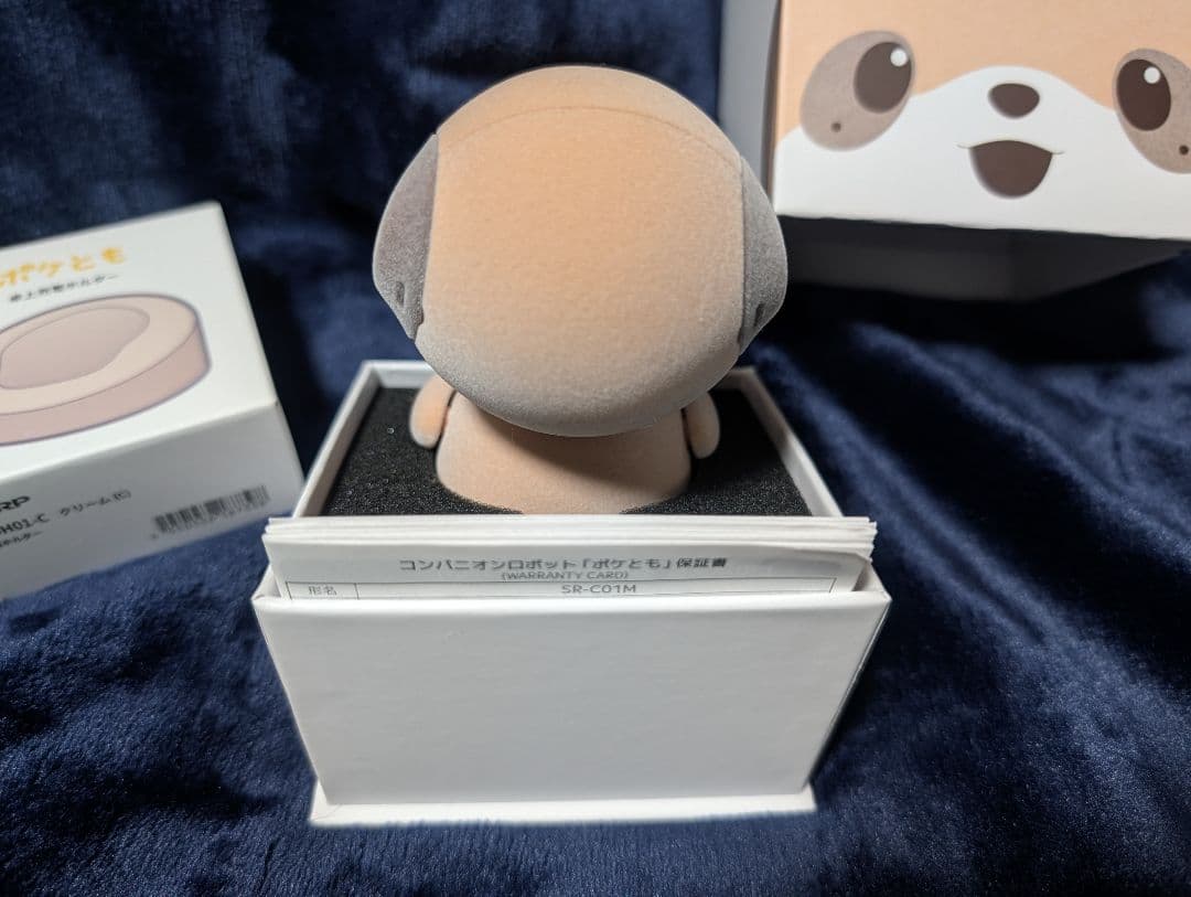 SHARP ポケとも 本体＋卓上充電ホルダー