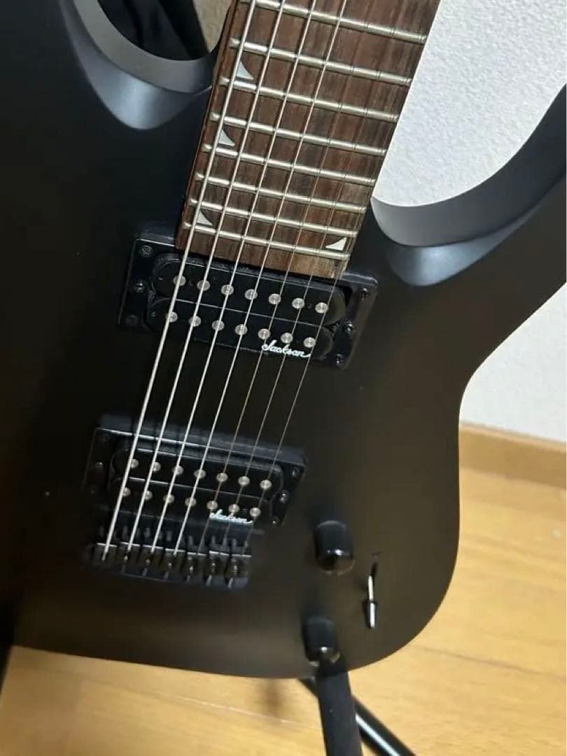山本孝太郎 Jackson js22-7 エレキギター マットブラック