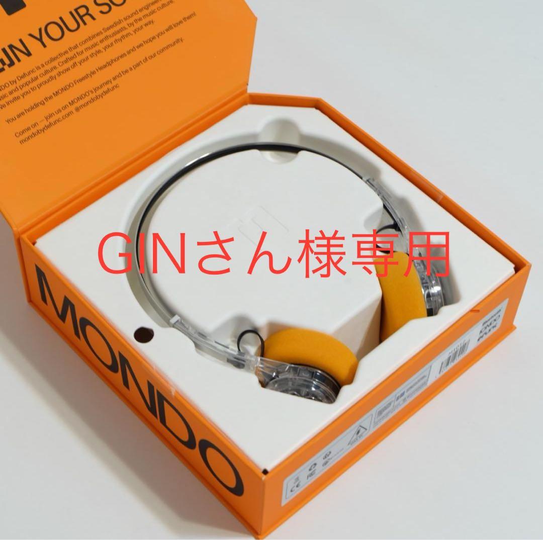 【GINさん】MONDOワイヤレスヘッドホン 色パターン切替可 M1012