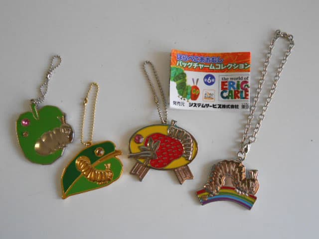 ♯Kvi25HDはらぺこあおむしバッグチャームコレクション人気4種