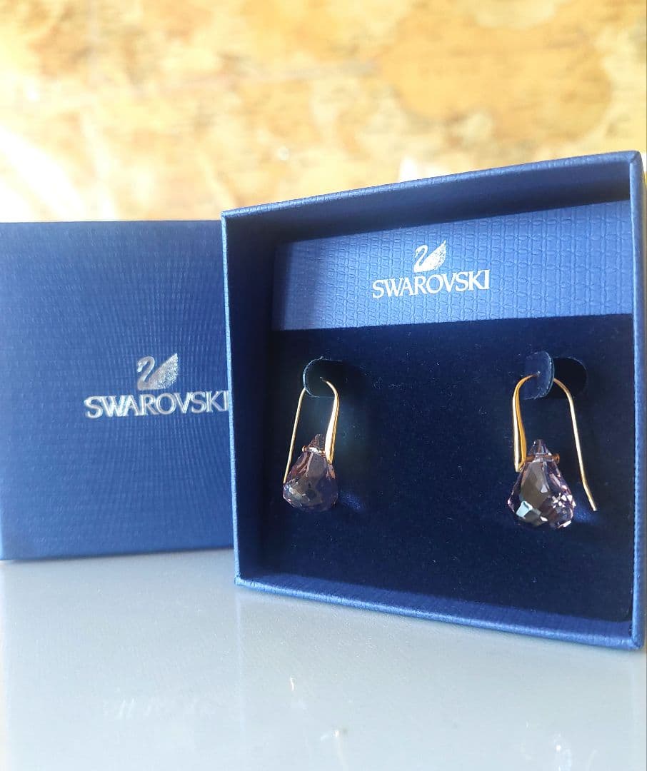 Lemongrassさん専用 Lunar ドロップピアス スワロフスキー