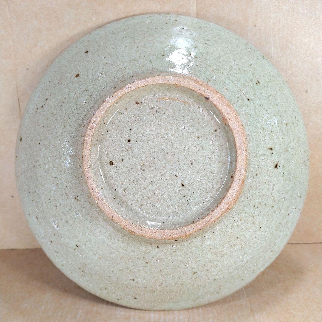 【本物保証】濱田庄司(浜田庄司) 鐵絵皿 濱田晋作識箱 益子焼 人間国宝 民藝