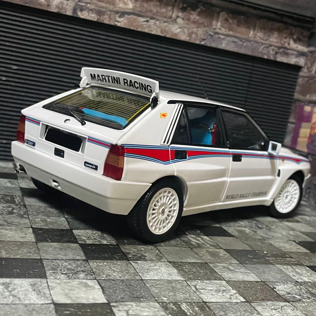 1/18 京商 ランチア デルタ HF インテグラーレ マルティニ6
