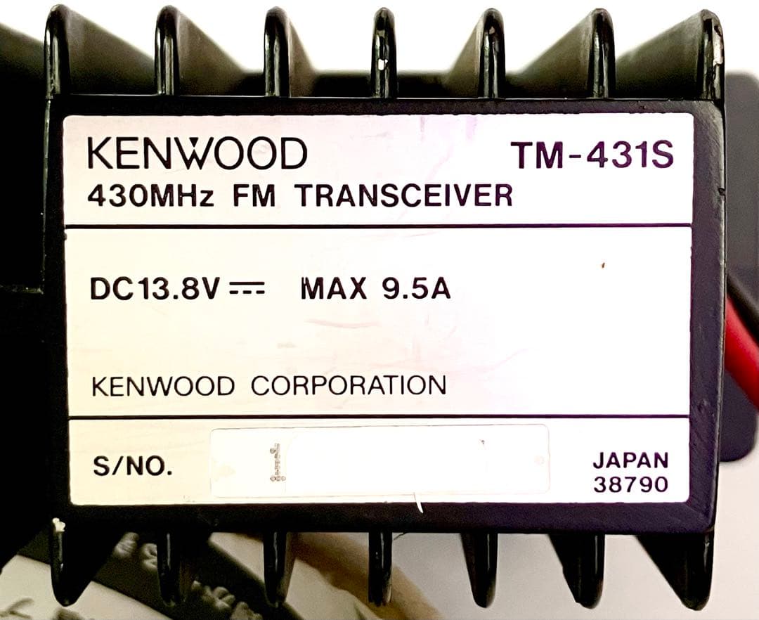 KENWOOD TM-431S 35w アマチュア無線機 アマチュア無線