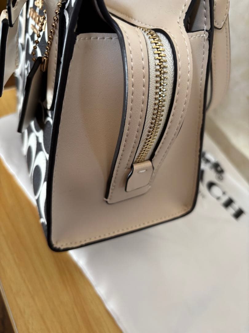 COACH アンドレア キャリーオール・シグネチャー キャンバスCP080