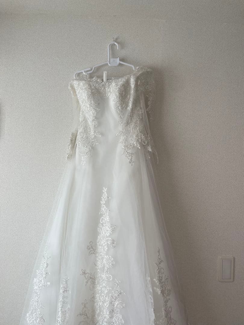 【おまけ付き】結婚式　桂由美　ウエディングドレス➕ロングベール