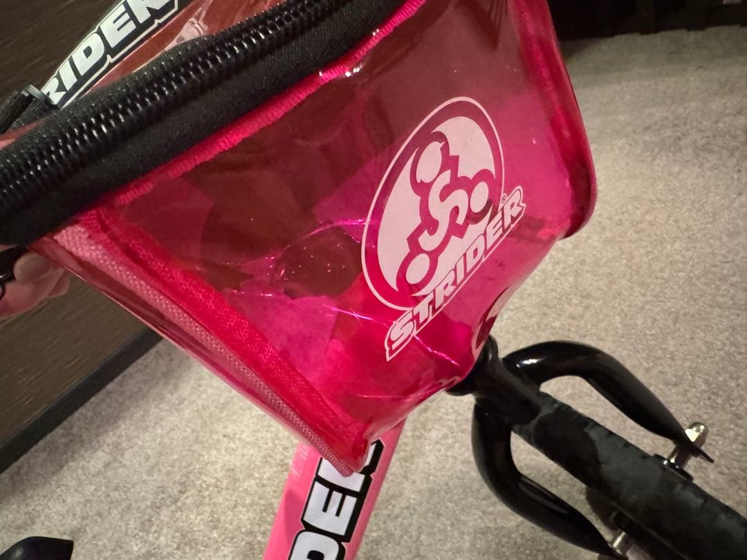 錆なし★ストライダー 12インチ ピンク★バッグ付き