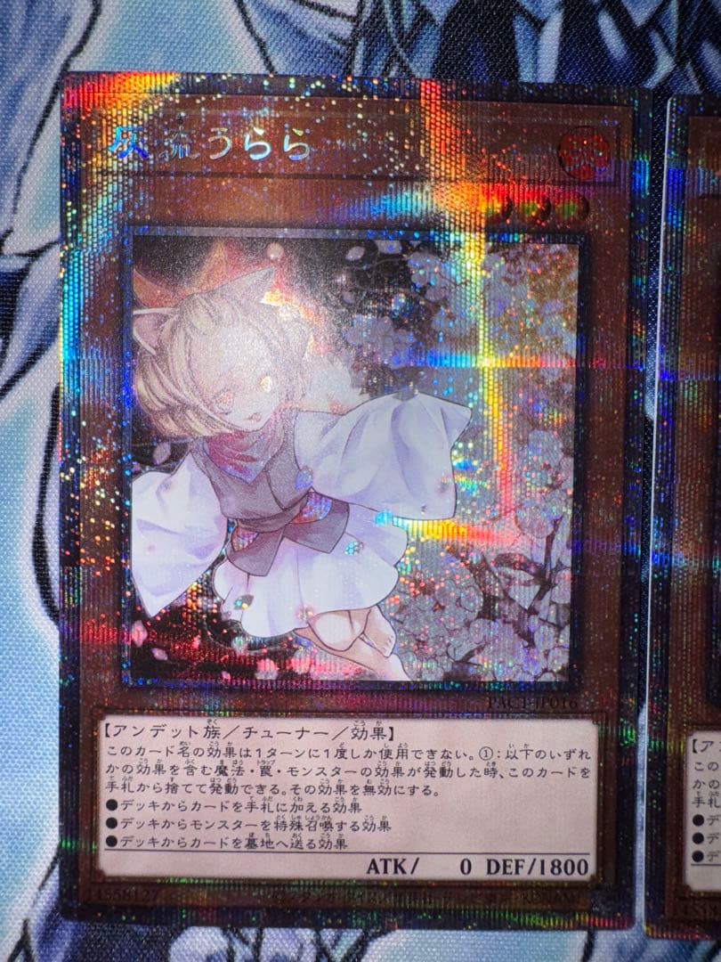 遊戯王　3枚セット　灰流うらら　プリズマ　プリズマティック