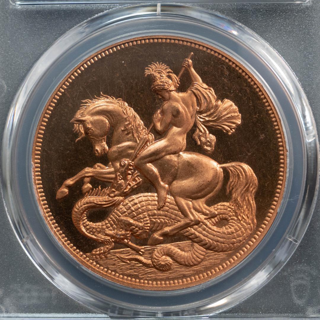 1879 イギリス ヴィクトリア PCGS PR67 INAレトロ クラウン銅貨