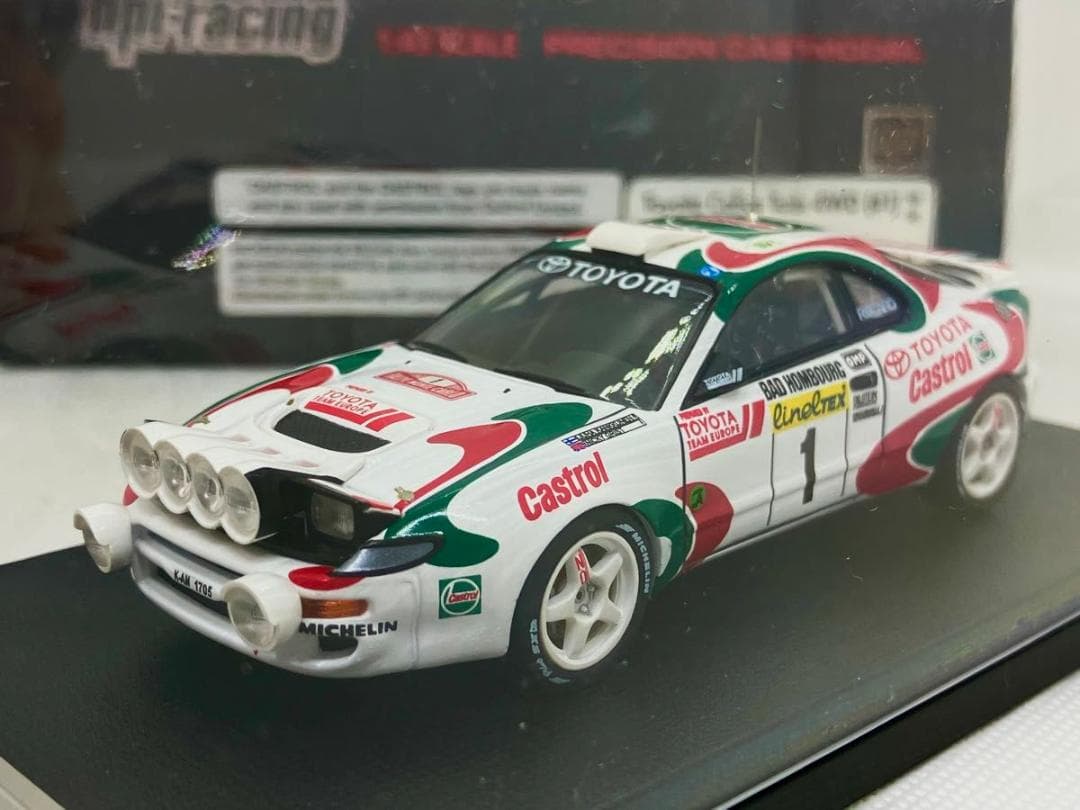 ★1/43 トヨタ セリカ ターボ 4WD★J.カンクネン★1994モンテカルロ