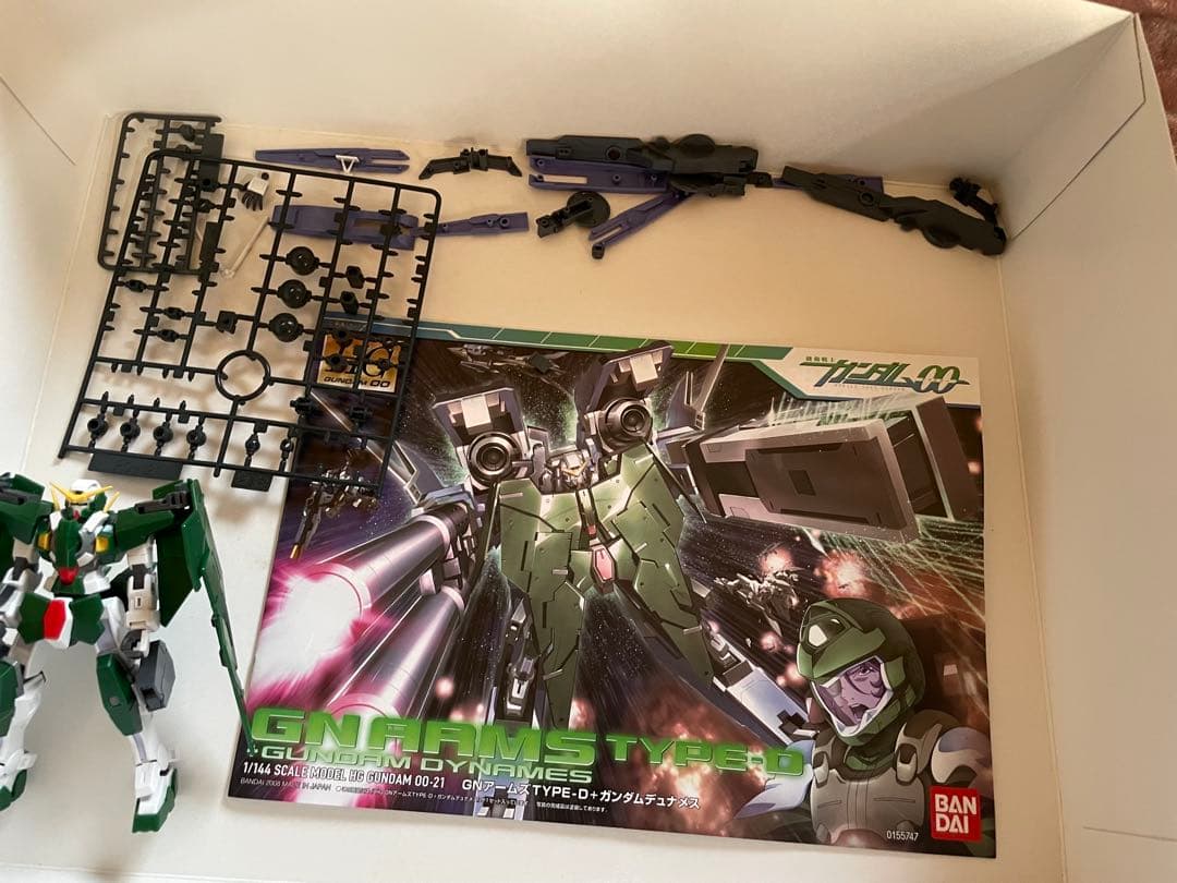HG GNアームズ TYPE-D＋ガンダムデュナメス　ガンプラ　ガンダム00