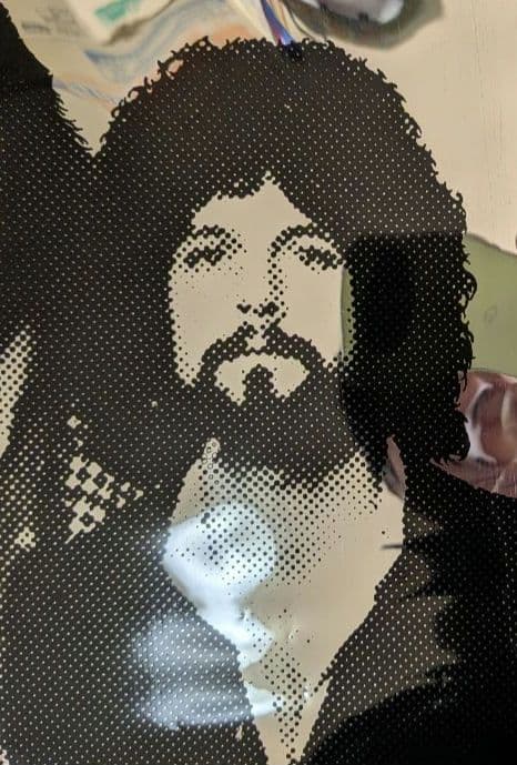 フリートウッドマック 「噂」 1977年 アルミ蒸着フィルム ポスター 美中古品