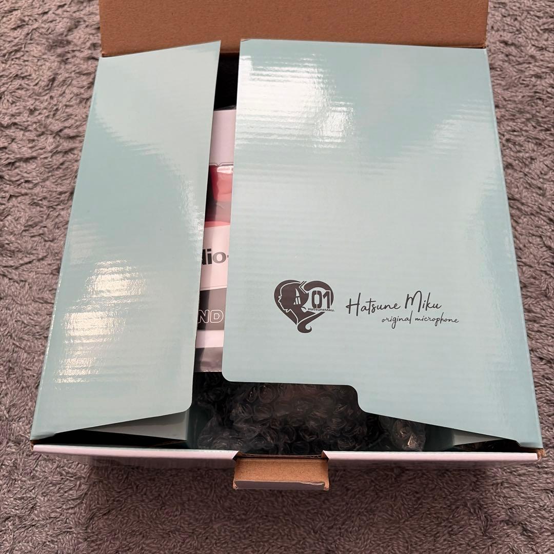 即決可！audio-technica Hatsune Miku 初音ミク　マイク