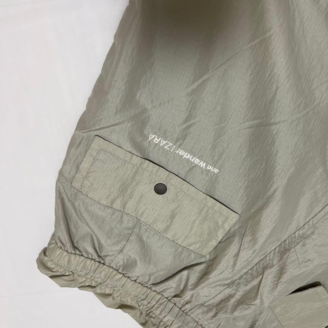 【最終値下げ】and wander | ZARA ワイドパンツ