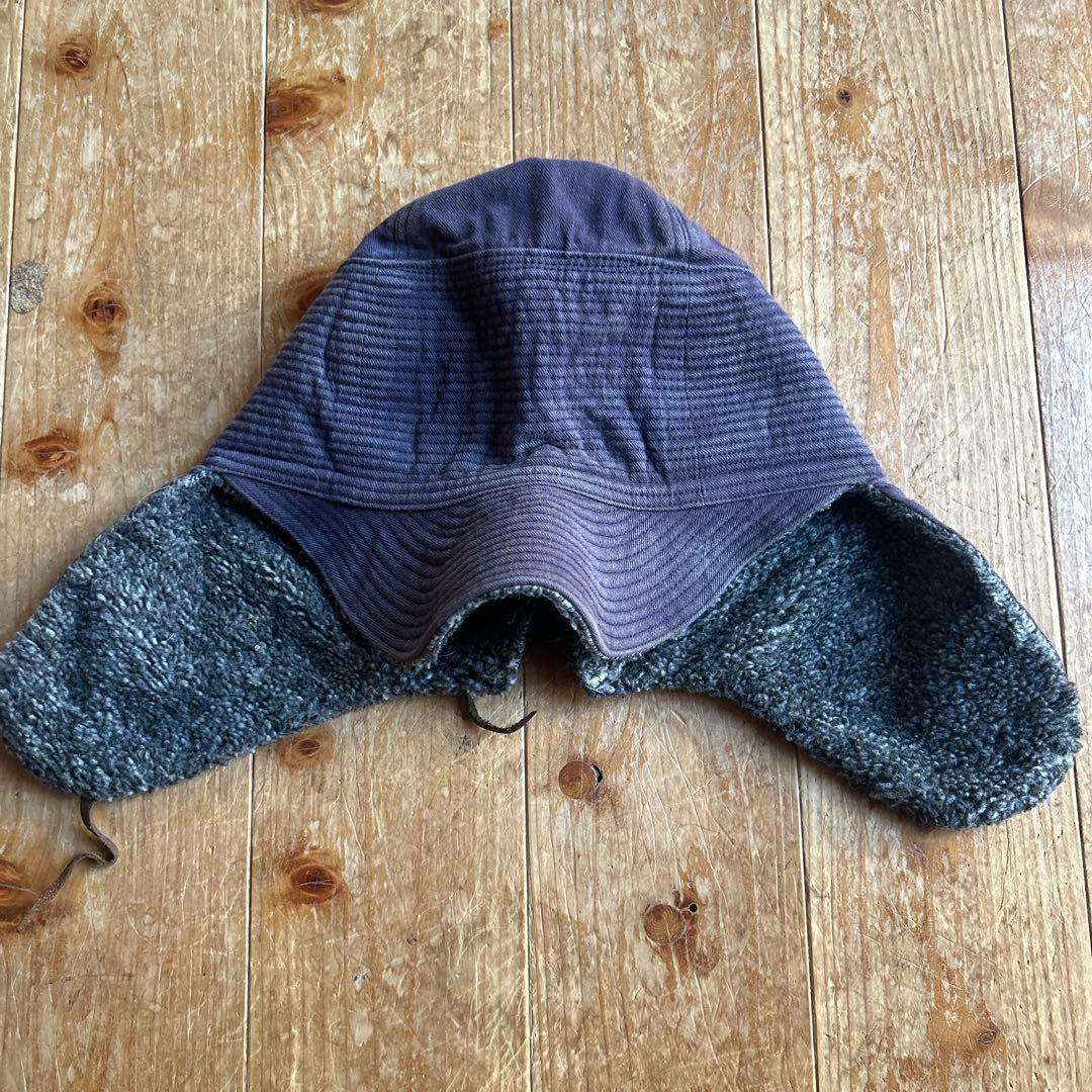 KAPITAL ヴィンテージ加工 コーデュロイ × ボア ポストマン